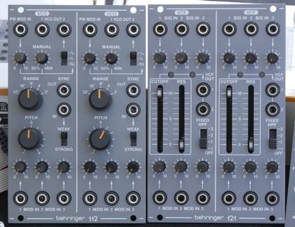 Behringer-System 100 (M) modules as new